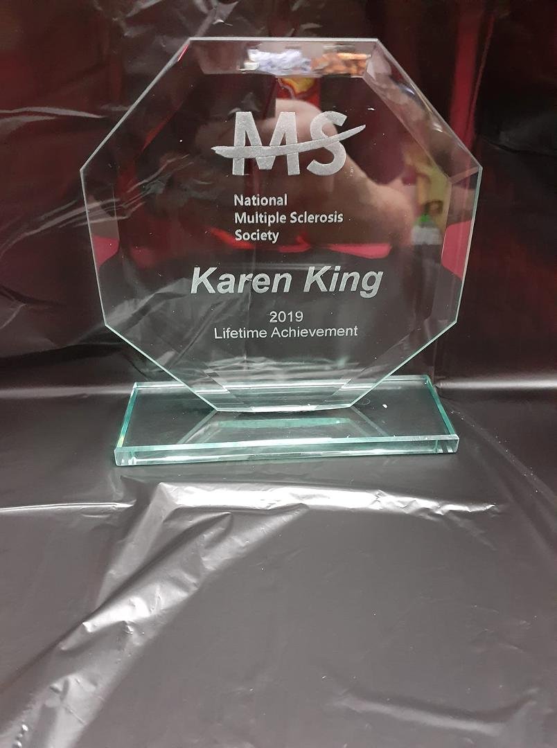 I am so proud of my wife.