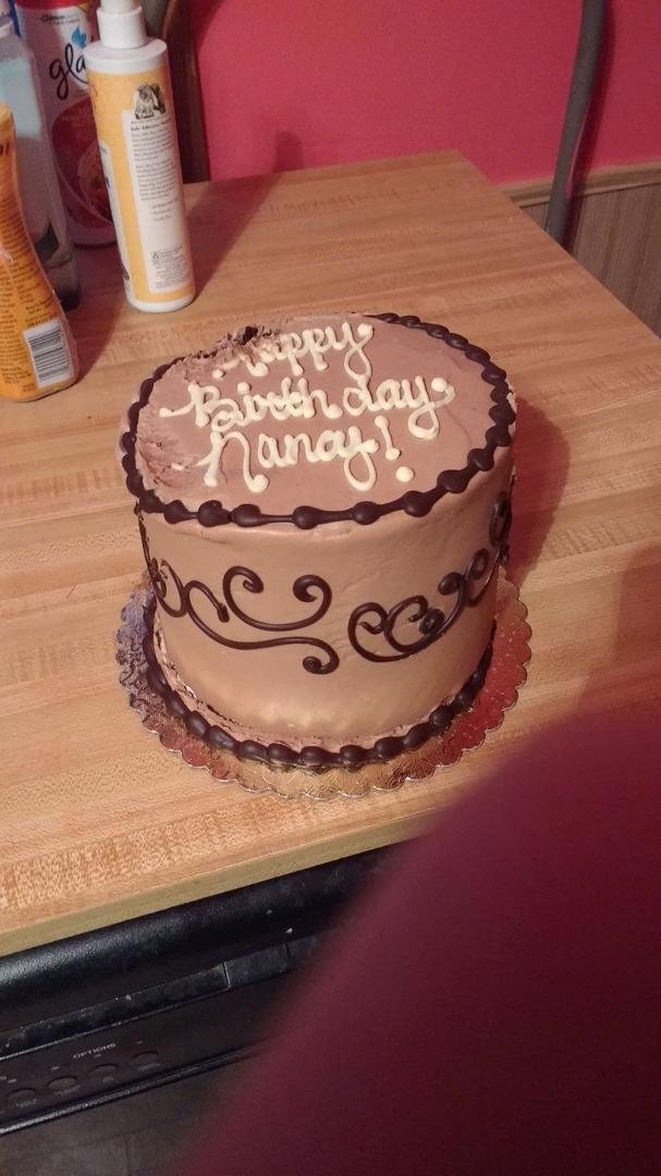 My birthday cake from my Sister Eva
