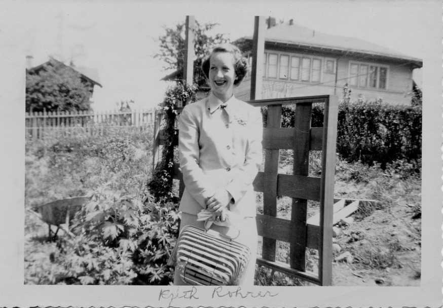 My mom in 1949