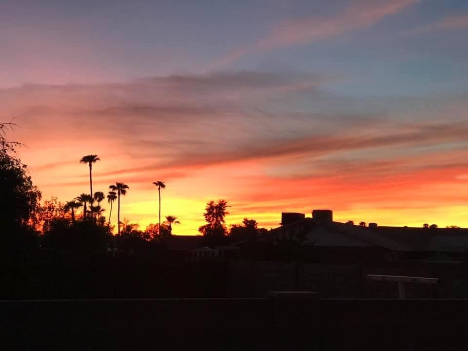 Another beautiful sunset tonight!