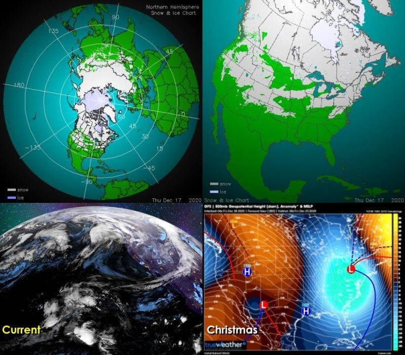 Per meteorologist Larry Cosgrove: Look to the snowpack and ice sheets for answers about upcoming winter weather.
If you have not noticed, the areal expansion and depth of the snowpack around the Northern Hemisphere, partic