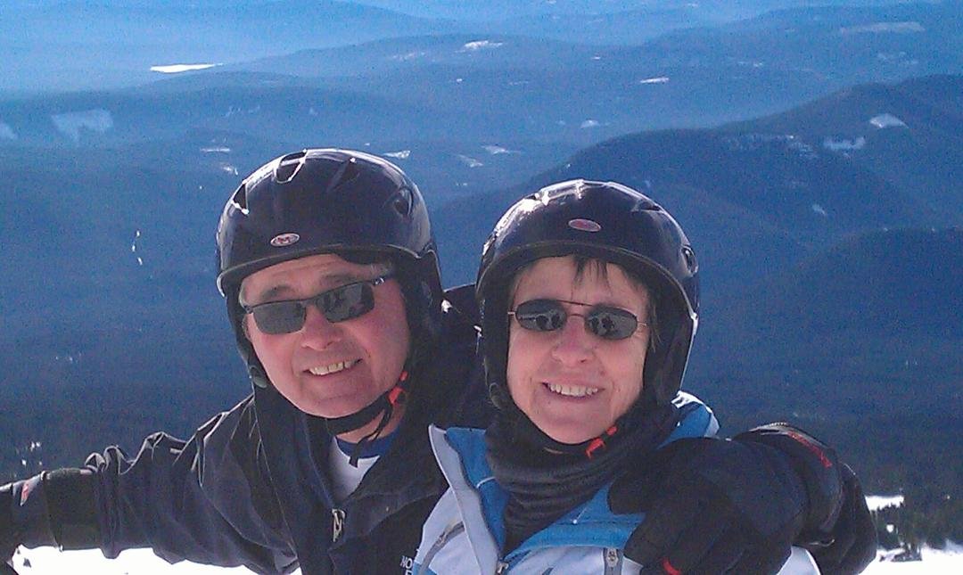 Retirement skiing. No crowds.