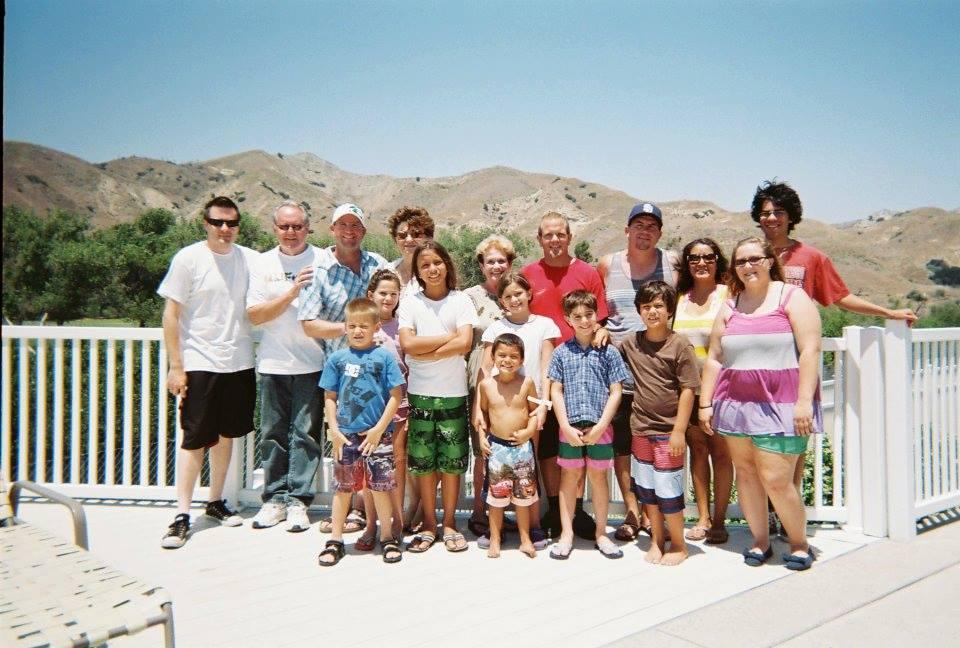 Happier days with the Bokelmans at Tim and Glorias.