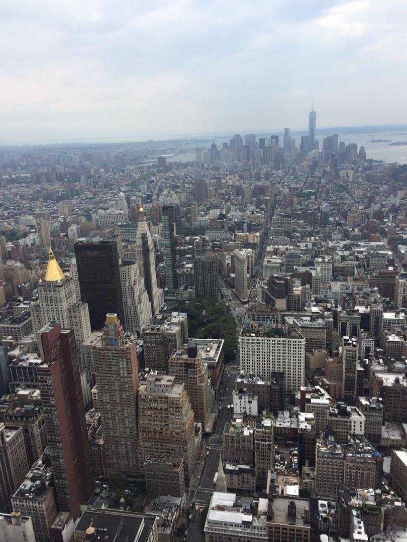Top of the Empire State
Building
