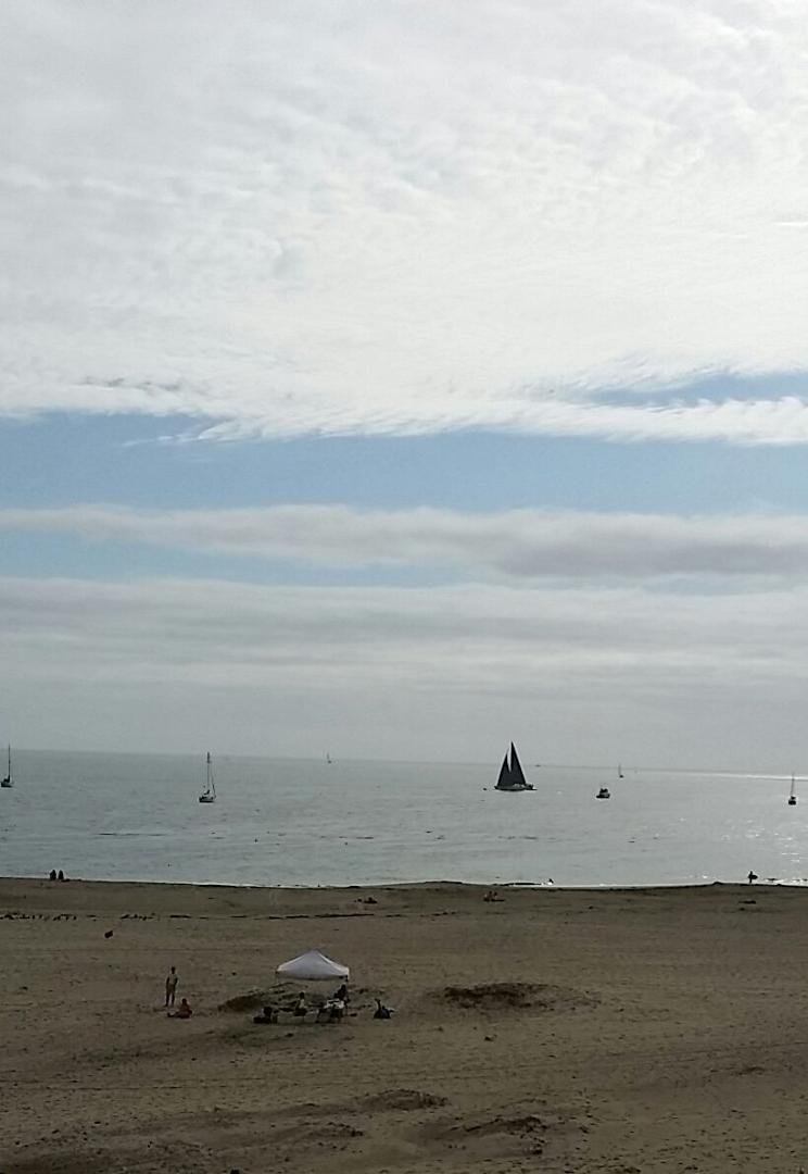 Wanderlust Wednesday. 4th Ave. Beach Santa Cruz on a beautiful summer day 2o14