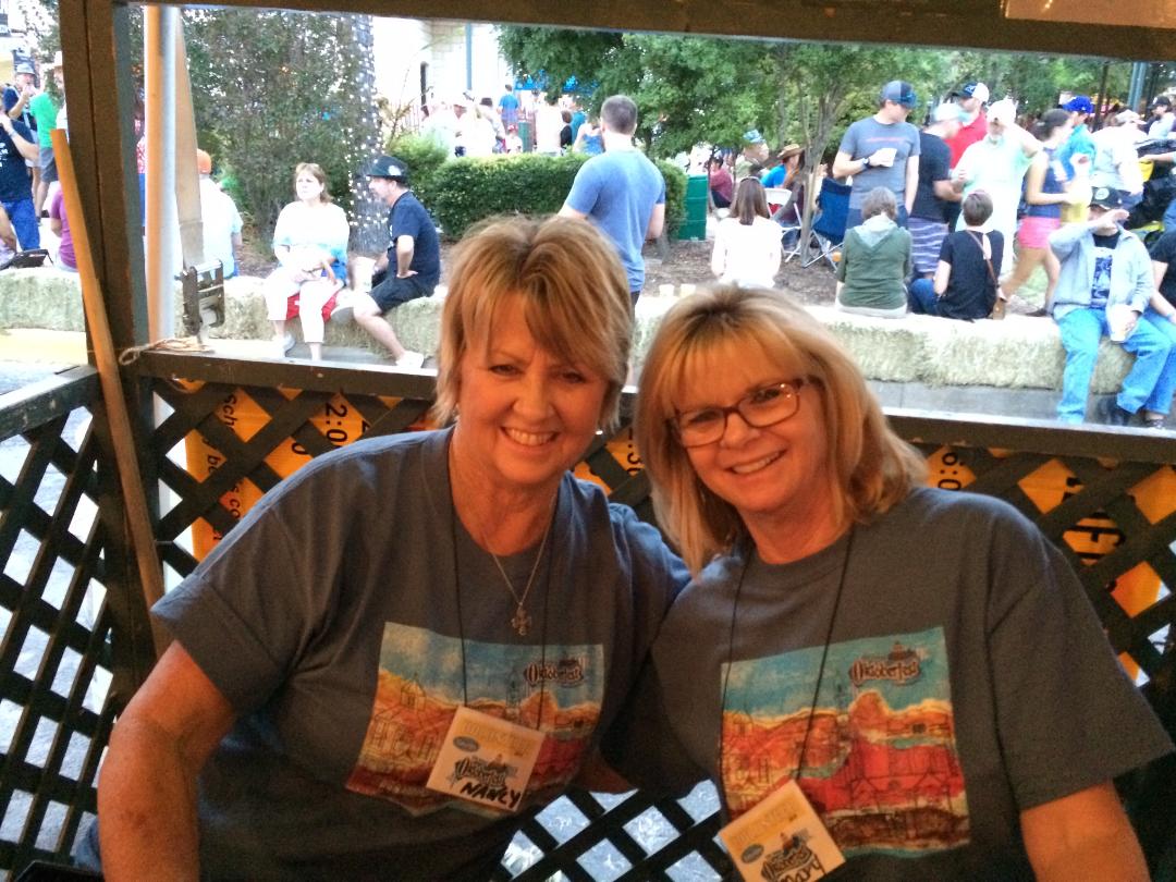 Octoberfest volunteers! Lots of fun!