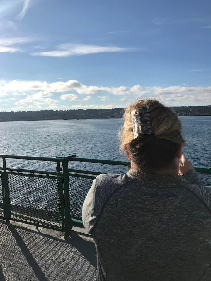 Back again to Seattle just made the 7:10am ferry.