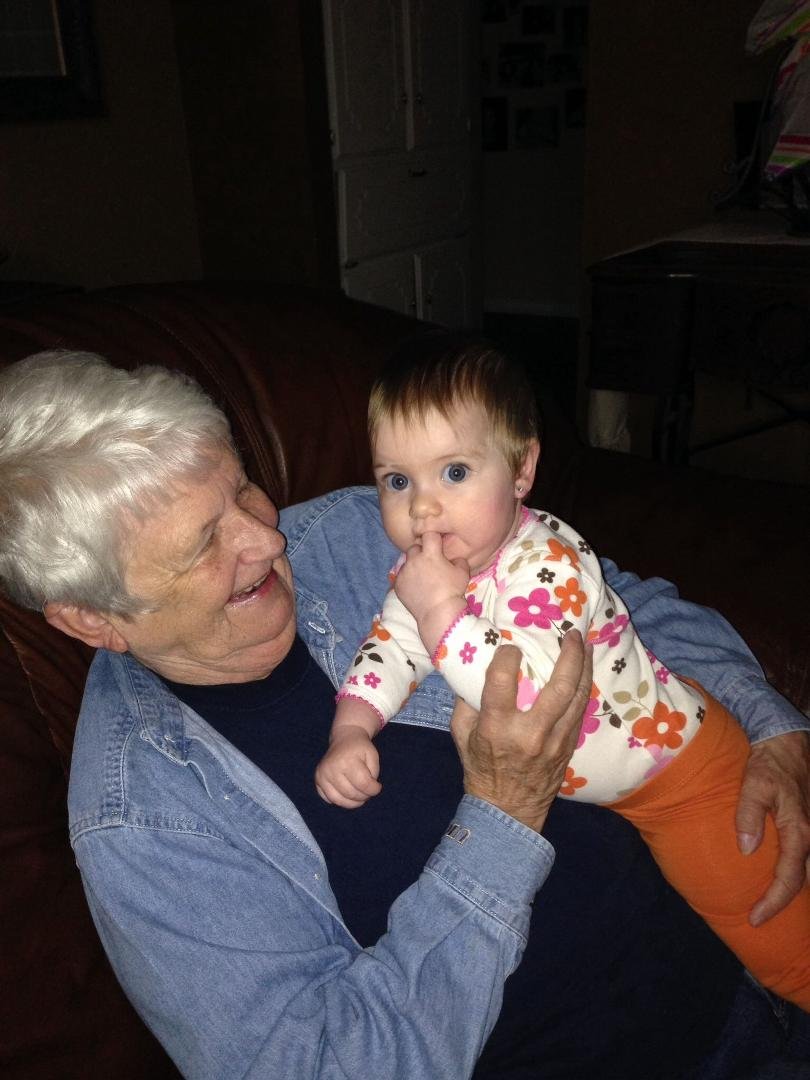 On our way home from our baby sitting gig. Oh how we love Tannar. 

Now us old folks will be resting for a few days.
