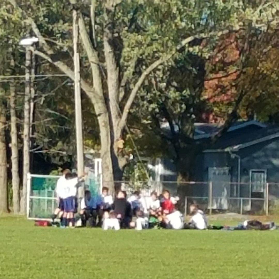 Alex's last soccer game of the season ⚽