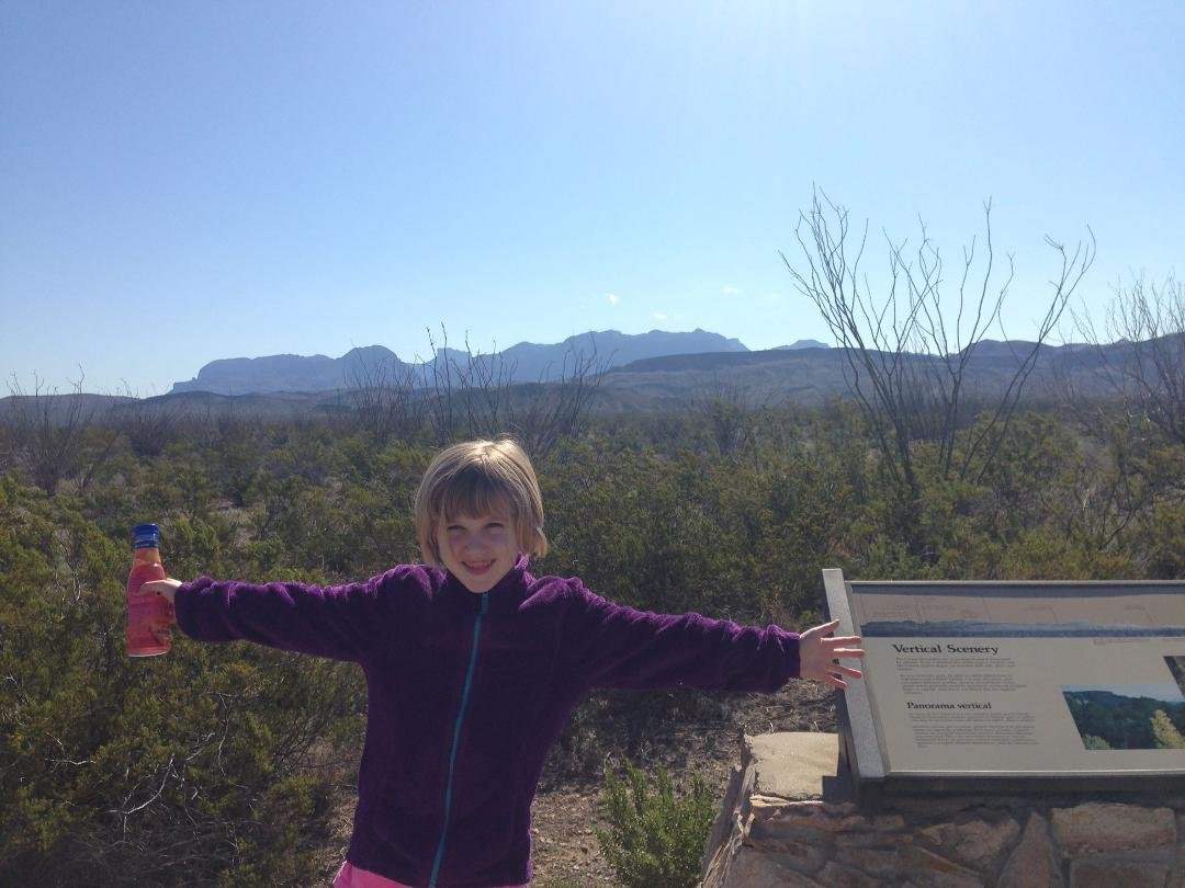 Whitney at Big Bend National Park ... Including time in the Rio Grande.