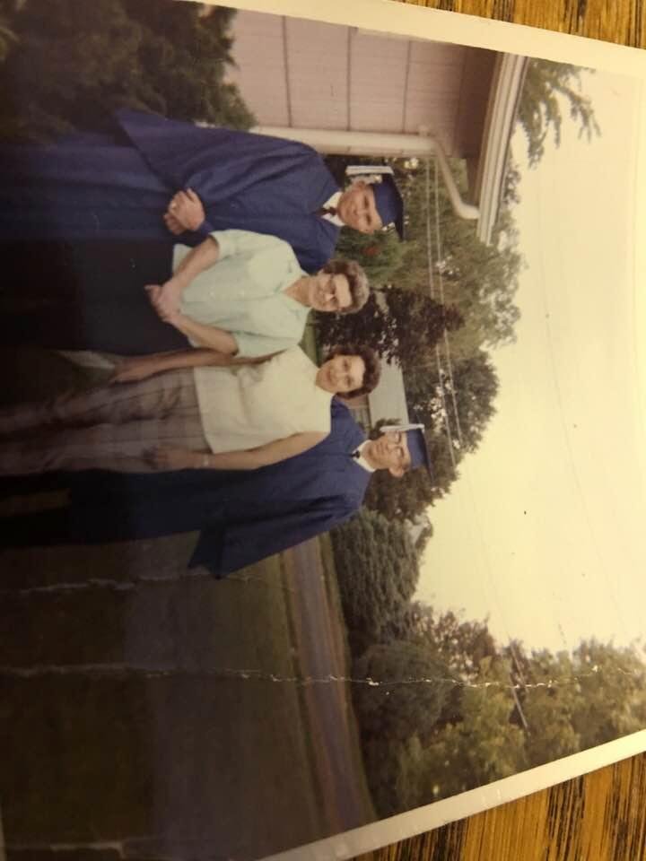 Hey Skip look what I found! We sure were skinny then. I think this was at your house. Jim