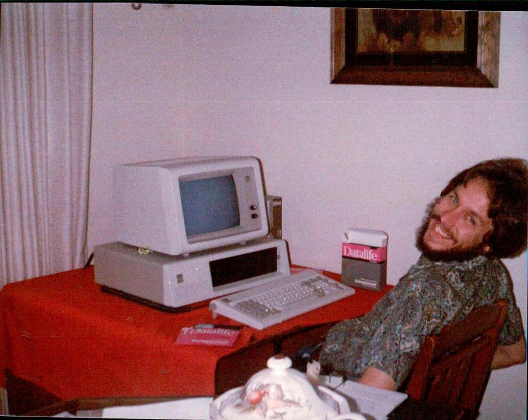 Our first IBM DOS programing eek!