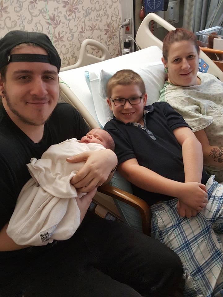 My daughter Rachel with her boys Jason, Seth, and Xxzander.  All are happy and healthy
