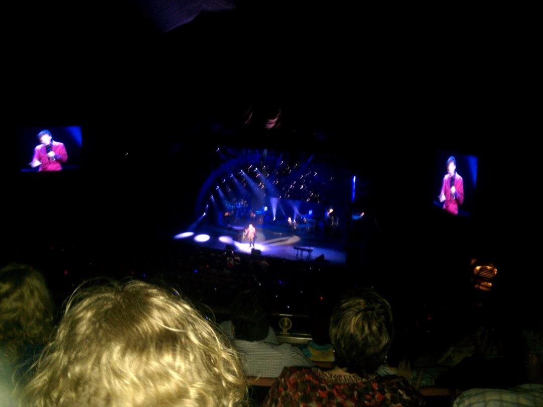 At Barry Manilow concert at Radio City with Jackie & Pam..