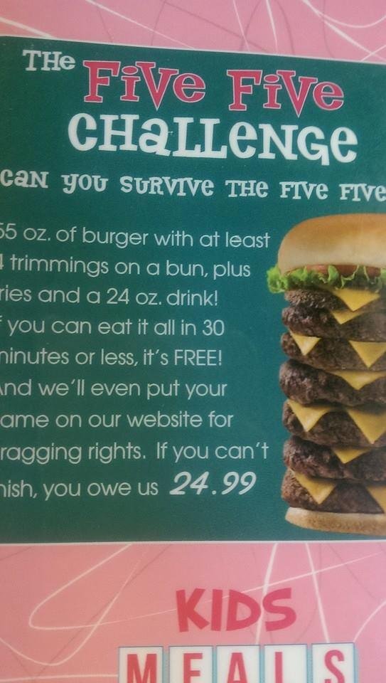 Look at this selection on the menu? I didn't have it this time but the burgers are delicious