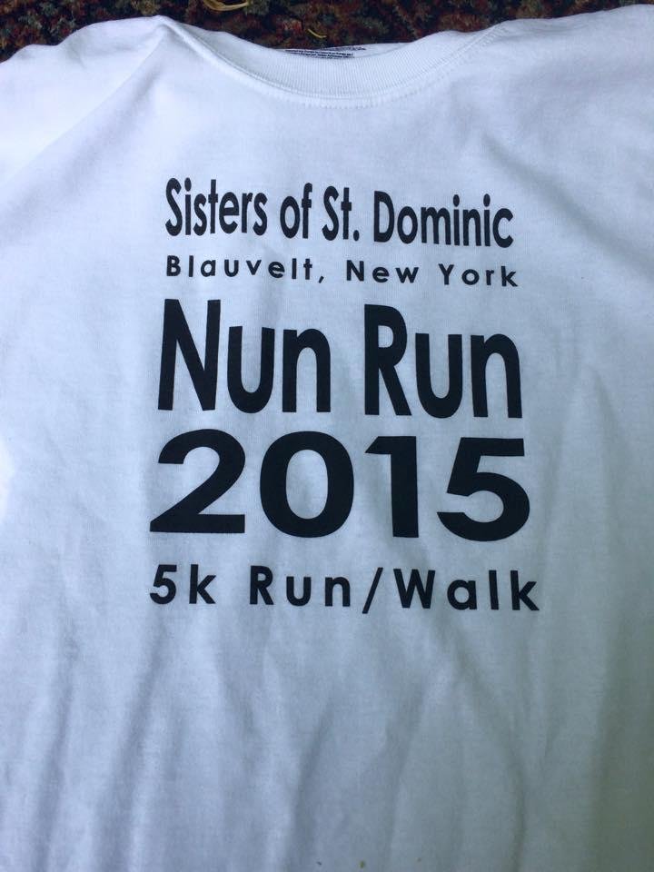 Ran with the nuns today.