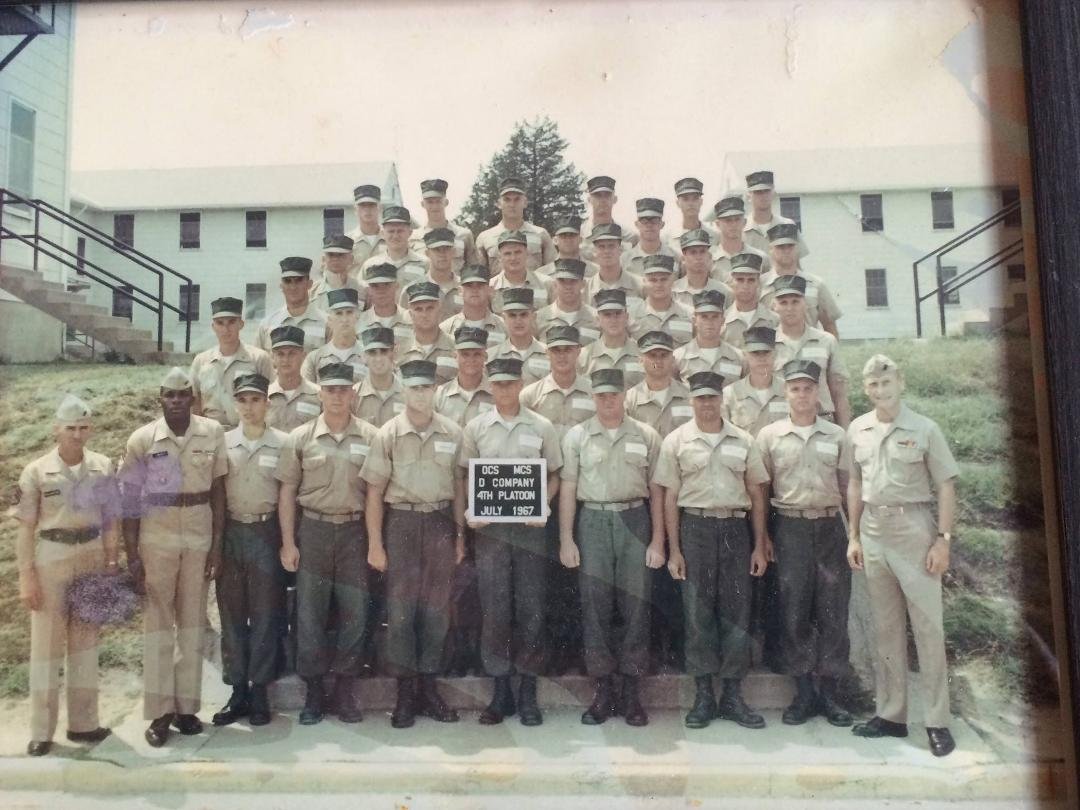 The boys of 67 Marine Corps PLCs Quantico, Va.