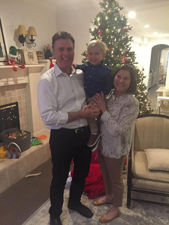Someone is excited for Santa!