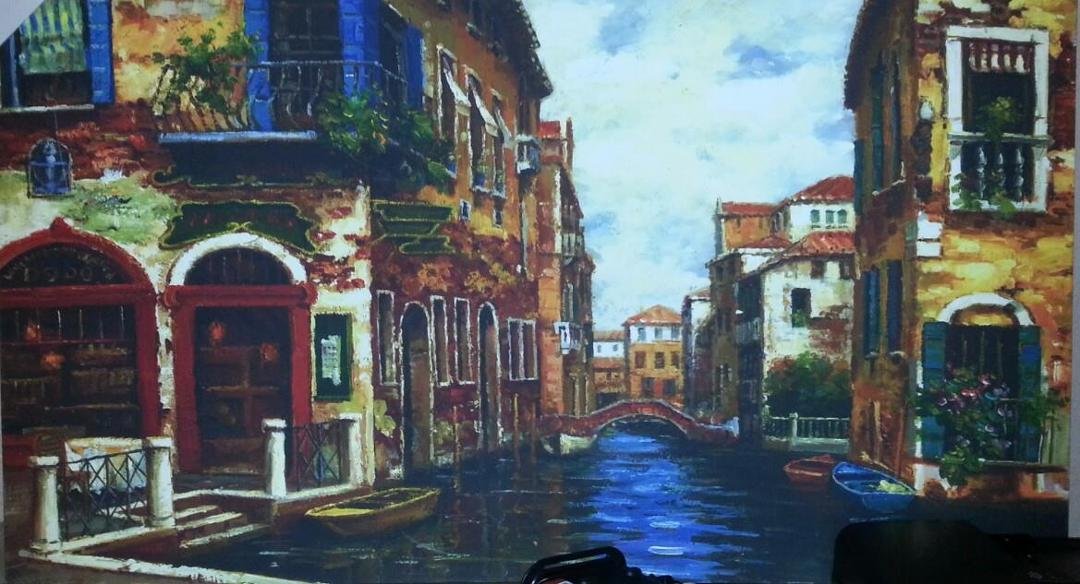 New painting for our new apartment.