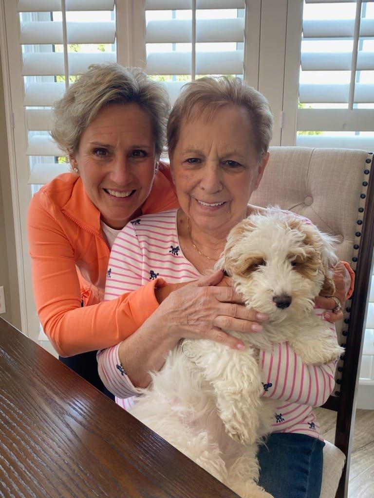 My daughter Cindi and Marci's new dog Callie