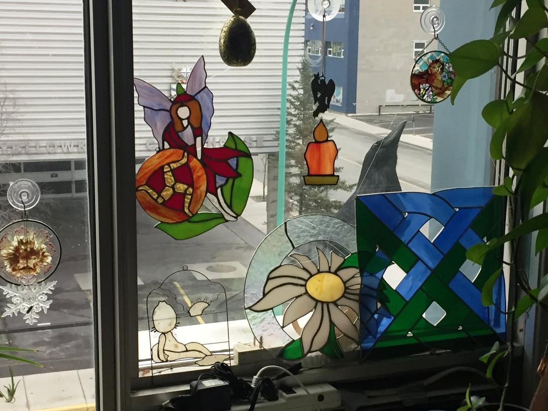 Our front room window