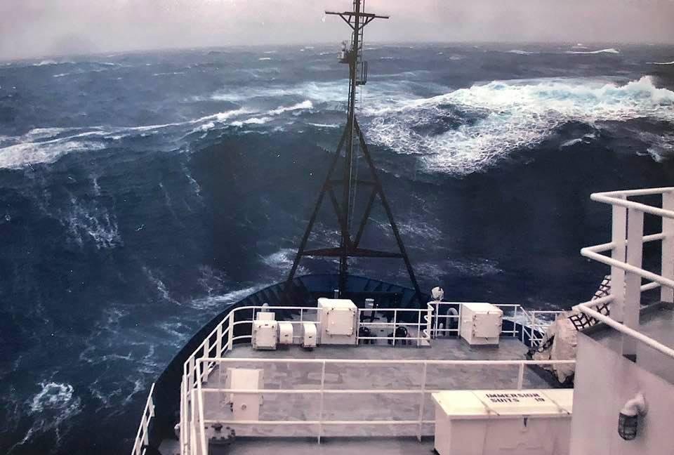 Found this photo in a drawer from 2005 about 250 mi SE of the Kamchatka Peninsula on R/V Rodger Revelle