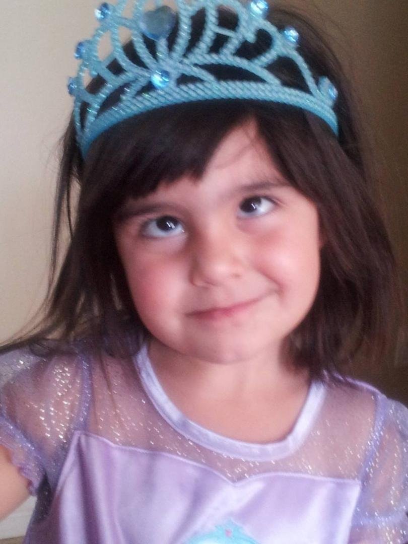 "Show me your prettiest princess smile..."