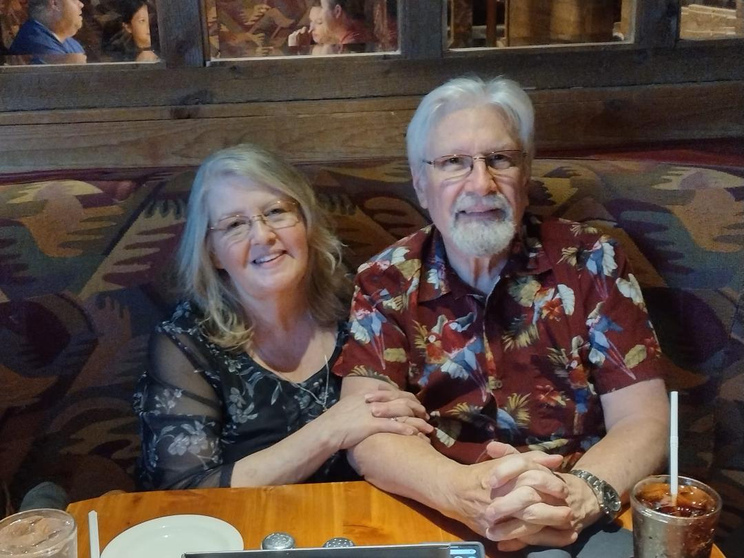 The 55th Anniversasry of our first date, Sept. 15th, 1968. Over 53 years married, and she still laughs at my jokes!