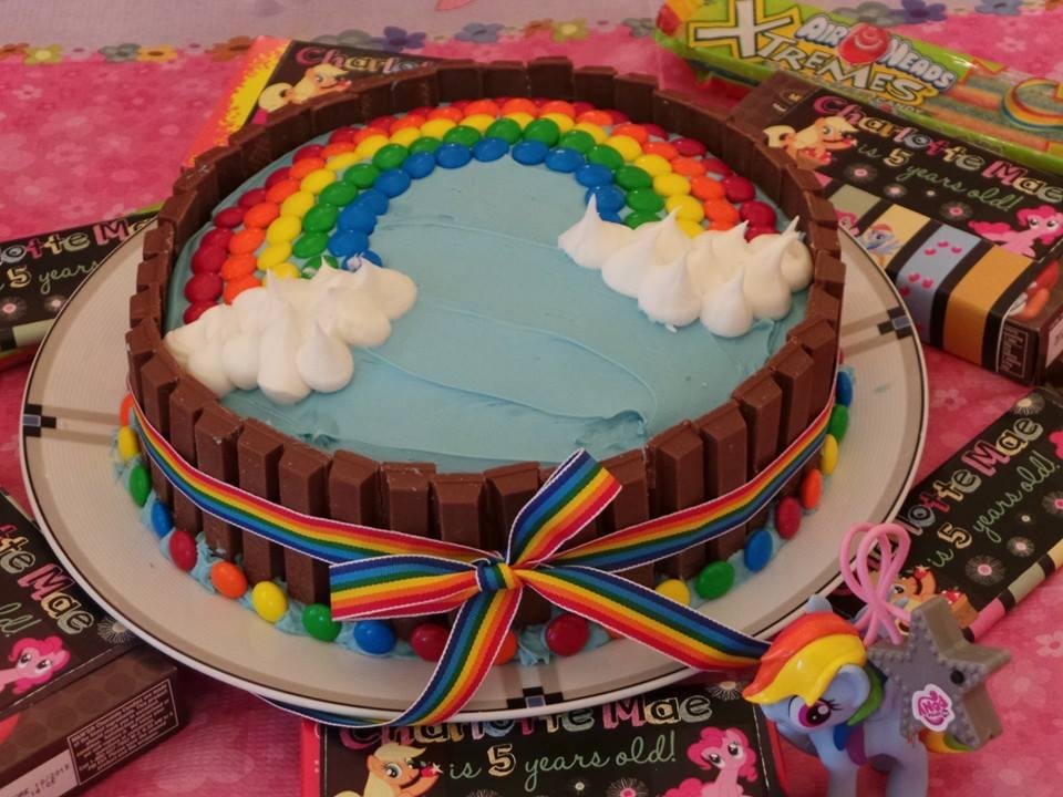 This is Charlottes birthday cake a combined effort by Julie Maurer Buckholz and me. Maddie Buckholz.