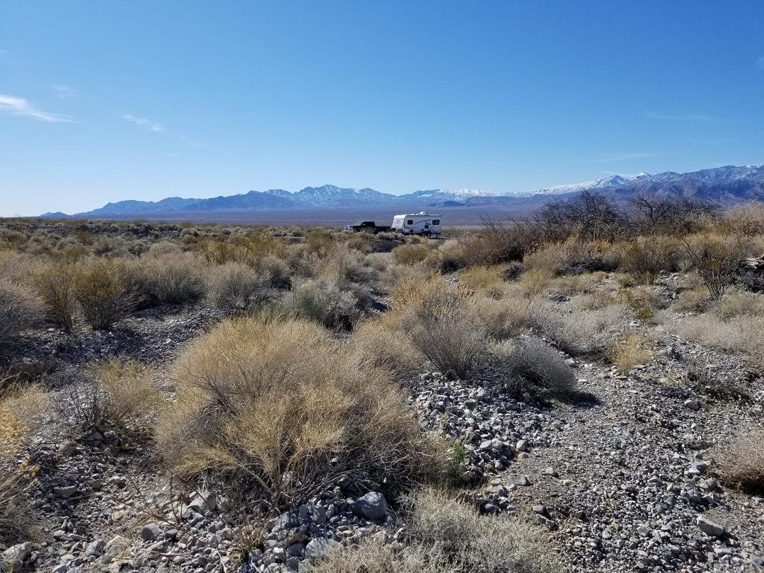 This is where I've been camping for the last two nights.