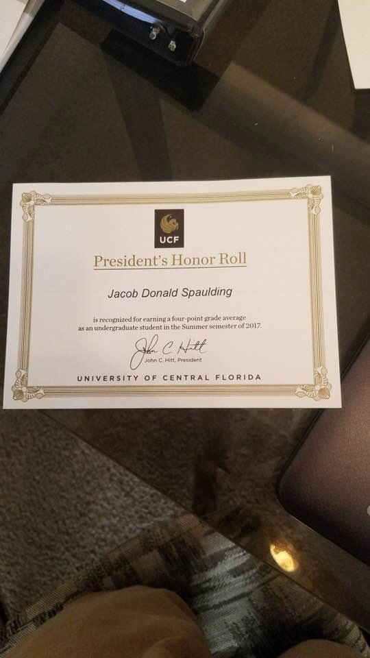 So proud of my son