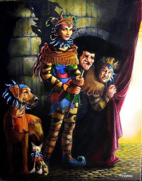 Cyd Conner's album, sinister tales cover art