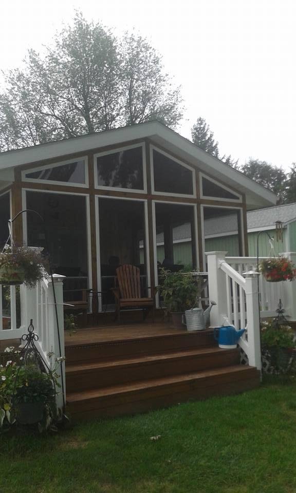 Tims new sunroom