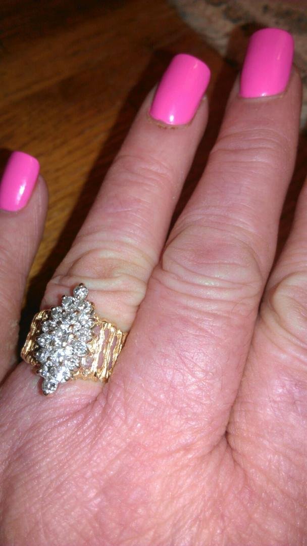 Just had my nails done & this is the most beautiful color...