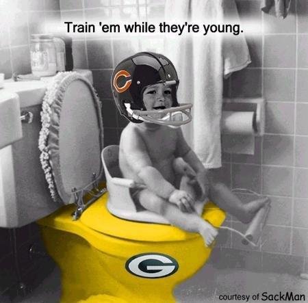 Just an idea for those of us with young ones at home...they need early training!