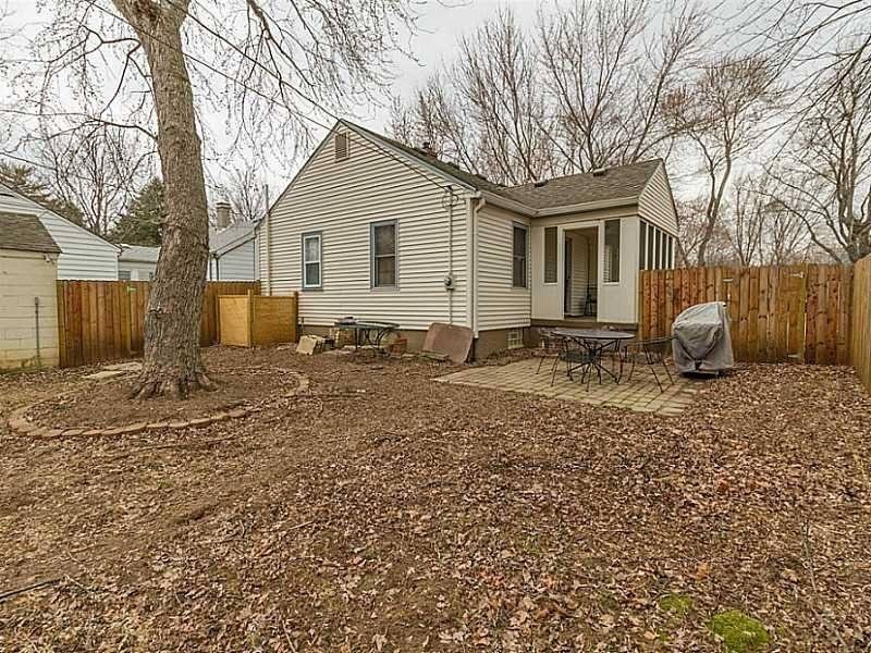 Thought we had a huge backyard back then.