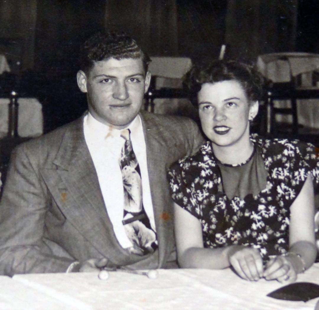 Before the kids, they were so young. We miss you every day.