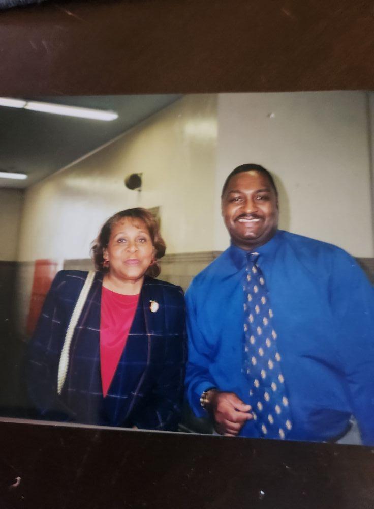 Me and my high school Spanish teacher.