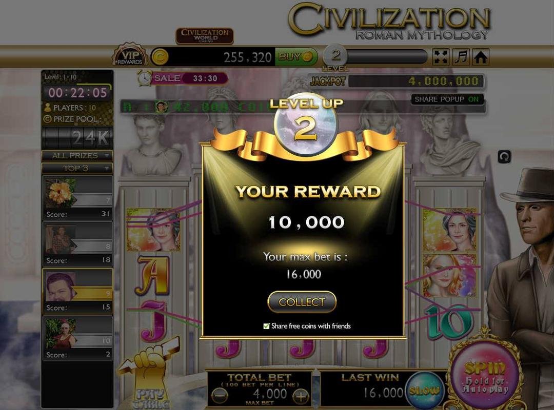 richard michael's album, Civilization Slots Casino Photos