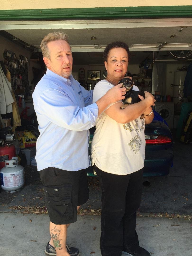 My little man with his new mom. She seams like a great woman. Very sad.