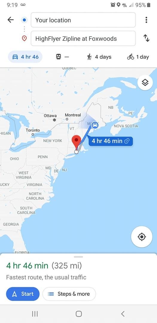 Adios Maine til next time and hello Connecticut!