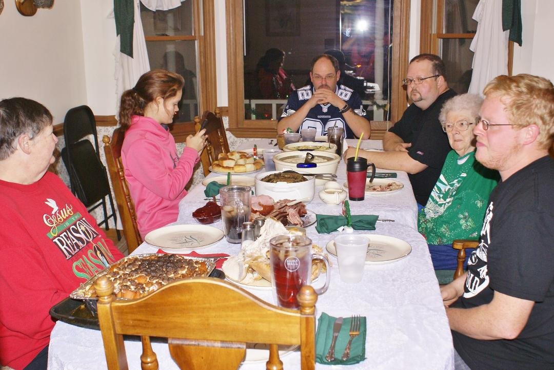 Ready for Christmas Dinner