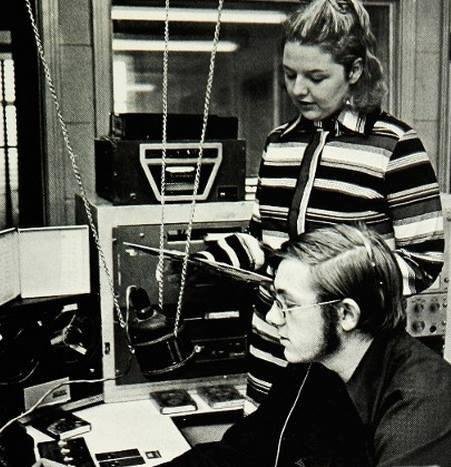 Throwback Thursday, here I am in 1971 behind the mike at KSCB in Liberal Kansas, "The Mighty 1270" playin the hits!
