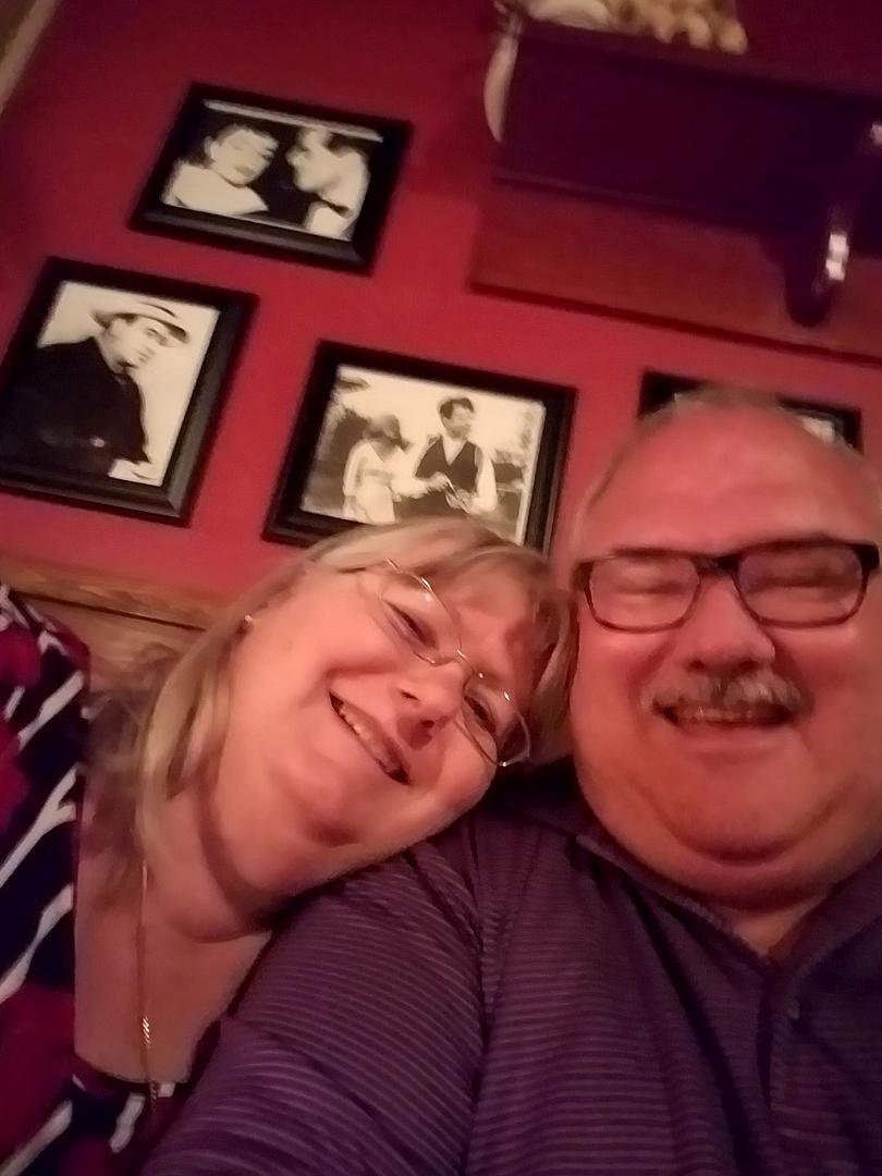 After a day at the ballgame, a quiet dinner with my best friend. Love her so much!