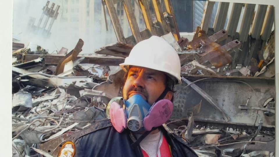 You will see many Posts of the Towers today. I wish to post my 1st Cousin David Sprouse picture of the NYPD at the towers; He was a first responder and is well today, but about 240 of them have passed from the effect of th