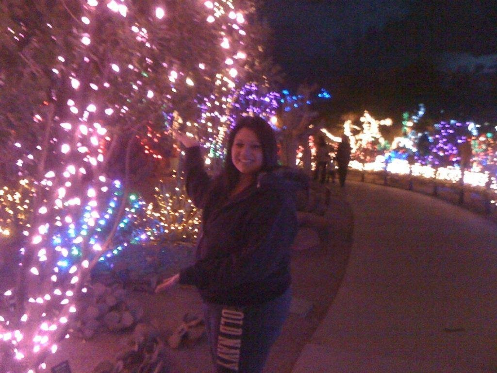 Krissy finally found her pink tree!