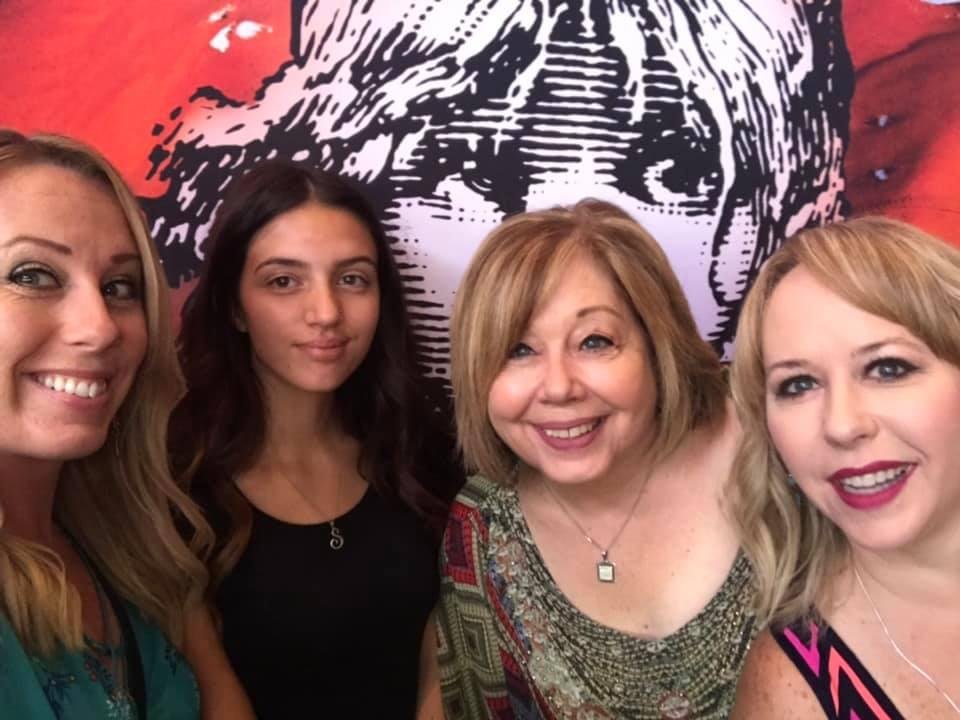 Les Miserables with the very best women in my life!❤️