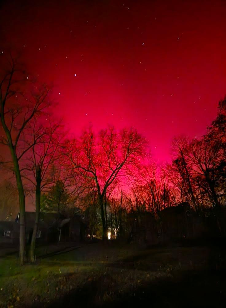 Out on my driveway tonight