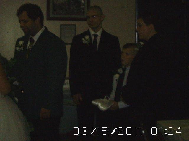 Patricia Morrison's album, michael and elisha's wedding