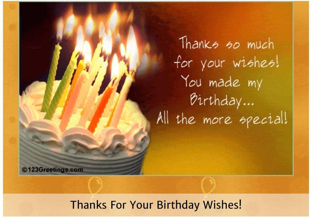 Thank you everybody for everything you did to make my day special 🥰🥰
